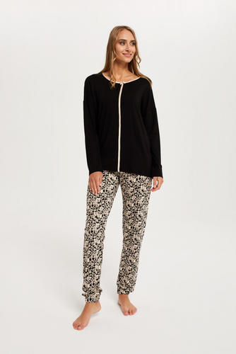 Piżama damska gujana długi rękaw