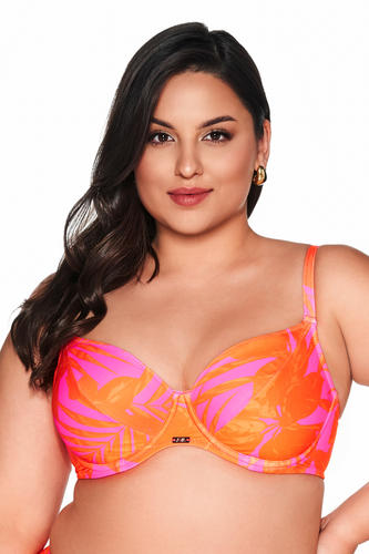 Biustonosz kąpielowy soft ava sk 215 tangerine