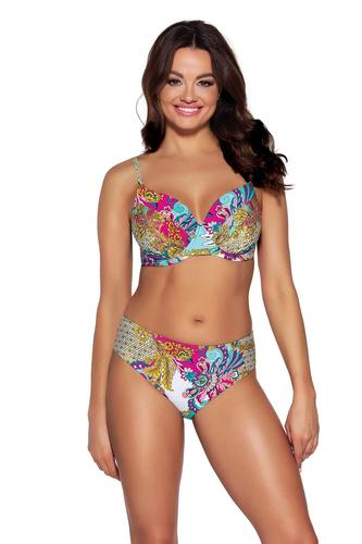 Biustonosz sk 172 turquoise paisley maxi