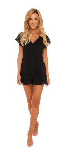 625 piżama dagmara krótki rękaw + szorty