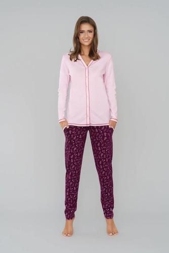 Piżama damska serafina długi rękaw długie spodnie