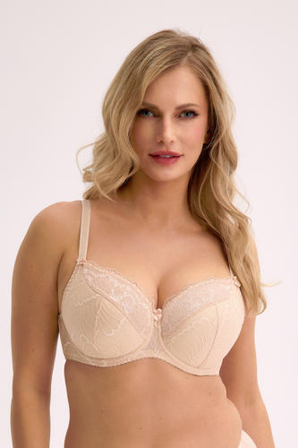 Biustonosz semi-soft sandy 3 art. 594 beż kolekcja jesień-zima 2025