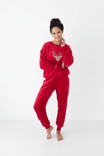 Piżama sensis harriet christmas dł/rękaw