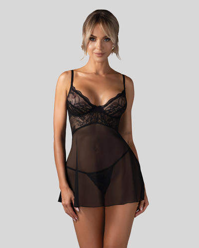 Perisia babydoll i stringi