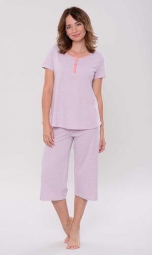 104656 piżama damska kr.ręk-3/4 spodnie