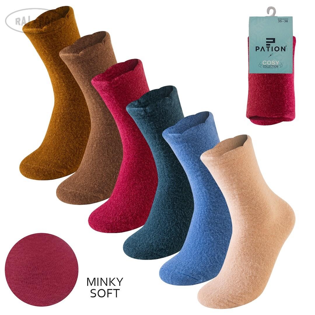Skarpeta damska minky soft w25-23 757183, 757190