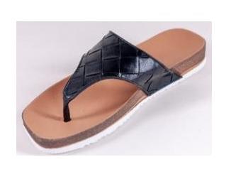 Klapki damskie japonki  struktura 3d ofl-0066k - wl 2022