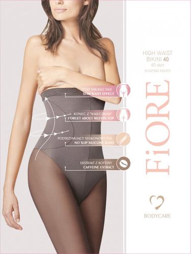 M5219 rajstopy high waist bikini 40 den