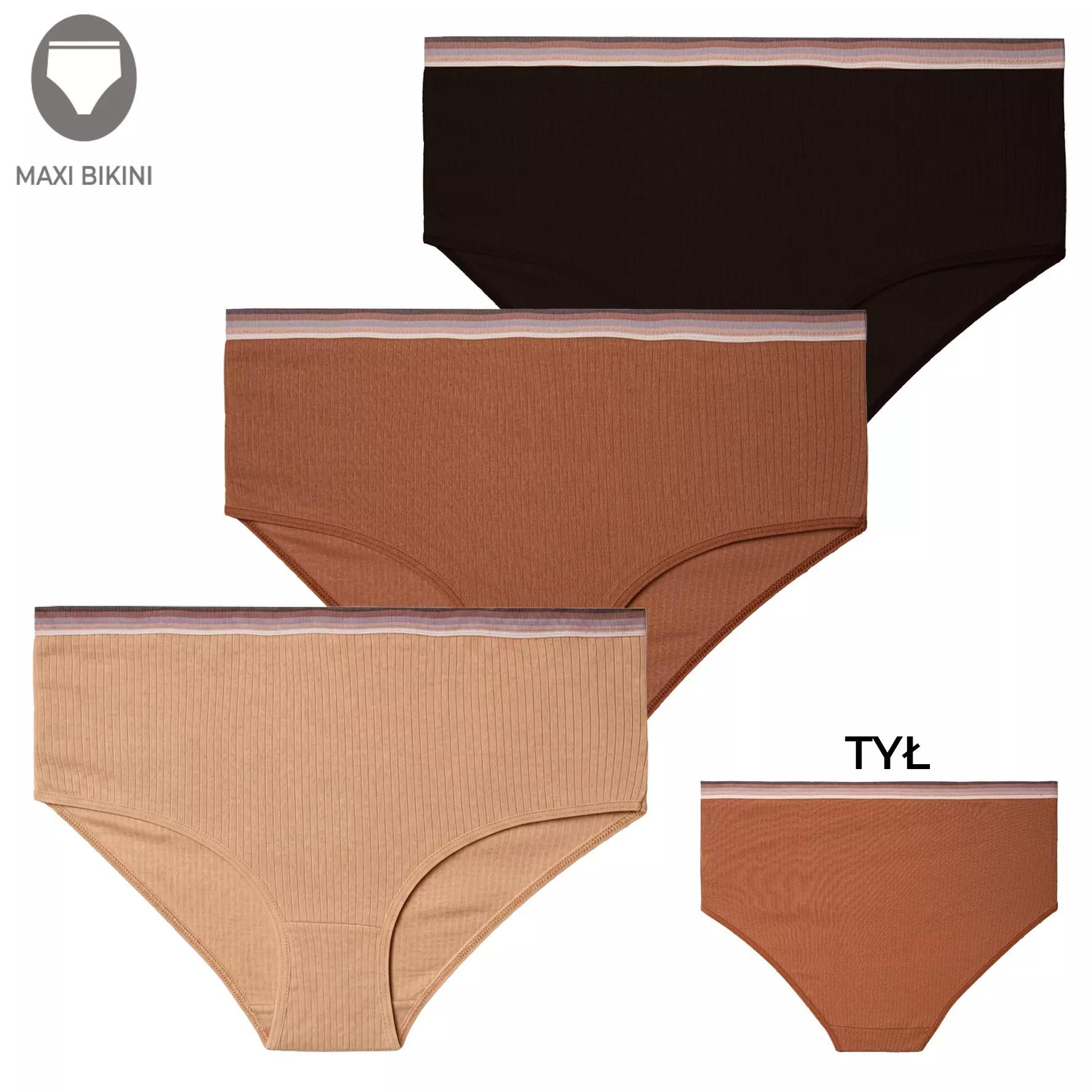 Figi damskie maxi bdm701-006