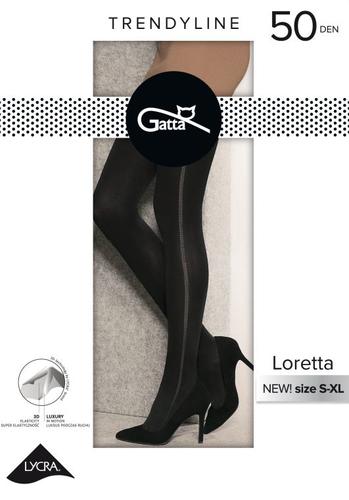 Loretta 123, 123, 124 - rajstopy damskie mikrofibra 50 den - jz2019