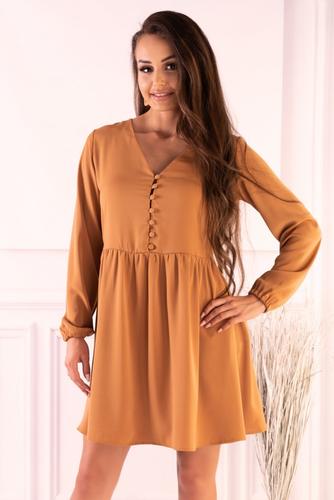 Sukienka mayonati camel d37