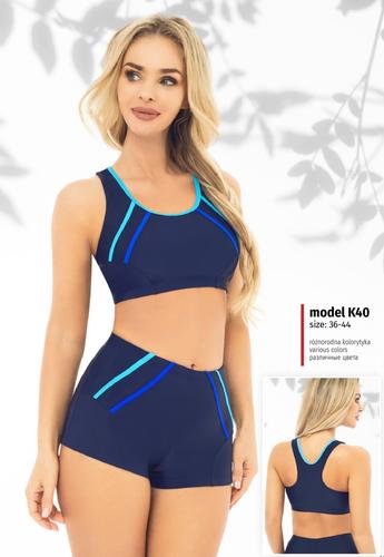 Kostium kąpielowy dwuczęściowy model b66 ( k40 )