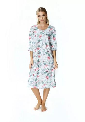 Koszula nocna adelajda 3/4 rękaw 6410