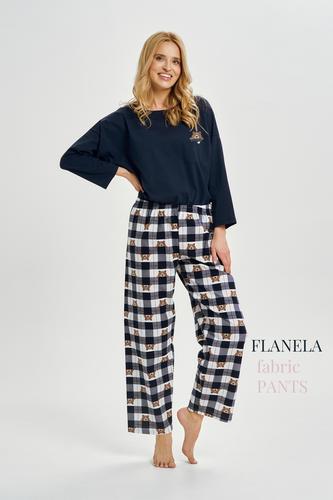 3441 piżama damska długa astrid s-xl kolekcja aw25/26