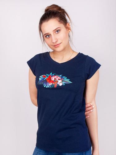Pkk-0061k podkoszulka t-shirt damski bukiet - wl 2022