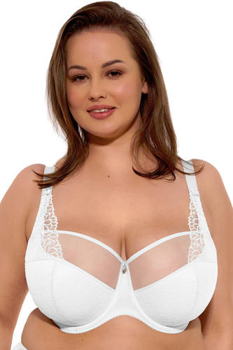 Biustonosz semi-soft maja maxi art. 1300 (biały, czarny, beż)