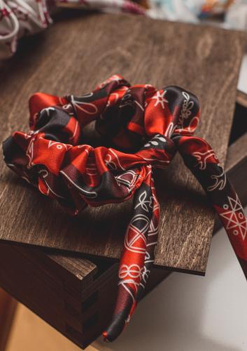 Gumka satynowa christmas