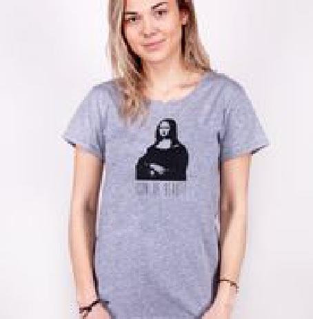 Pkk-0074k podkoszulka t-shirt damski mona lisa - wl 2022