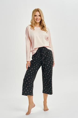 3457 piżama damska długa irene s-xl kolekcja aw25/26