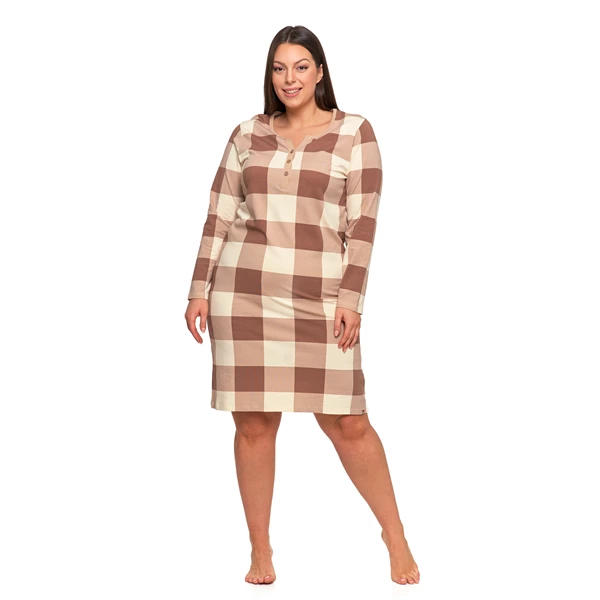 Koszula nocna plus size pdk3900-002 - aw2024/25