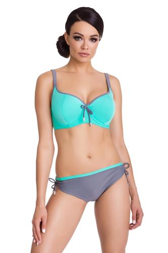 Dwuczęściowy kostium kąpielowy biustonosz usztywniany miękką pianką 172