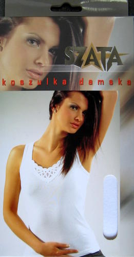 Koszulka klara, szerokie ramiączko