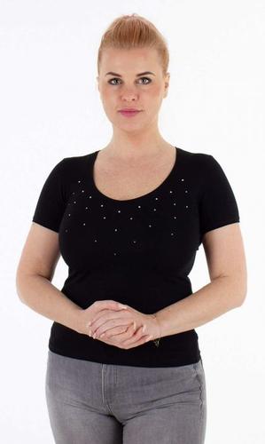 103123 bluzka damska krótki rękaw