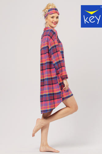 Koszula nocna damska lnd 483 b24 2xl-4xl