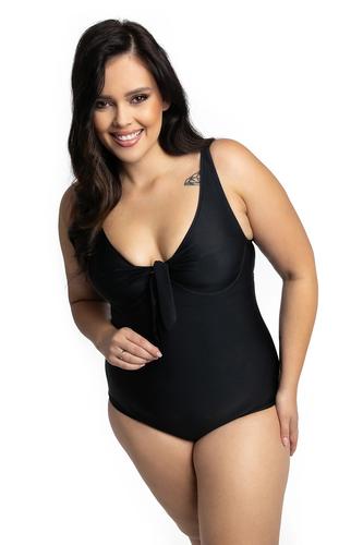 Jednoczęściowy kostium kąpielowy z fiszbinami i miękkimi miskami 616