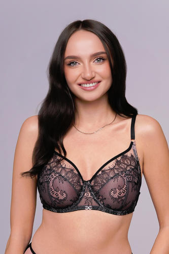 Biustonosz av 2207 soft black maxi