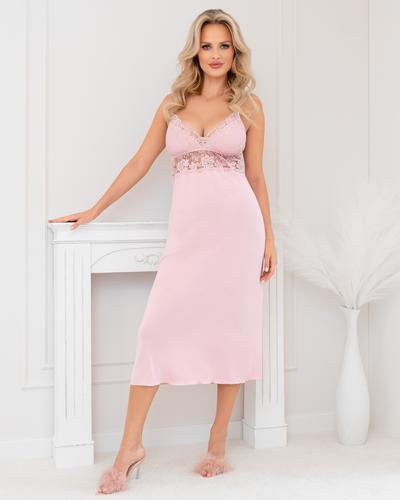 Koszula nocna damska - jasmine long