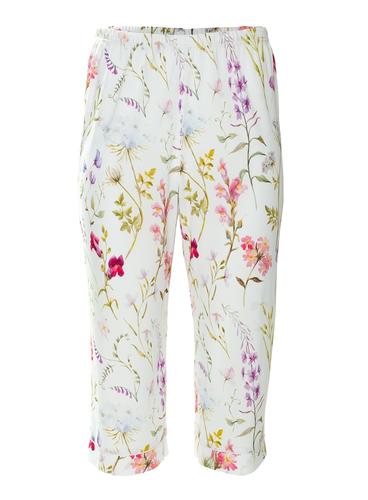 Spodnie piżamowe flores 86535 dłudość 3/4 - mewa 2023