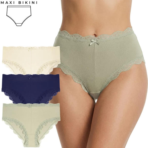 Figi damskie maxi bikini bdm550-020