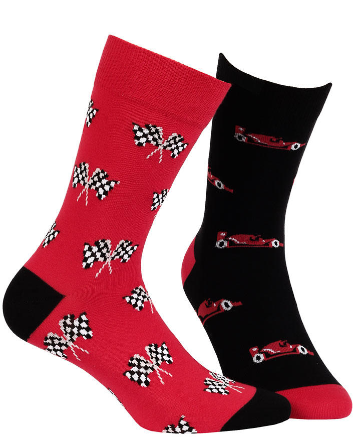 SKARPETKI WZOROWANE - FUNKY W94.N02