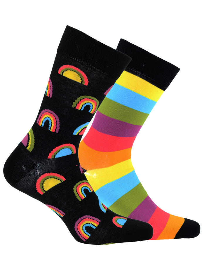 SKARPETKI WZOROWANE - FUNKY W94.N02