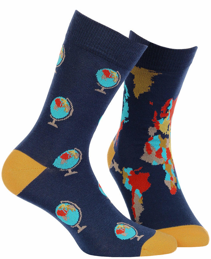 SKARPETKI WZOROWANE - FUNKY W94.N02