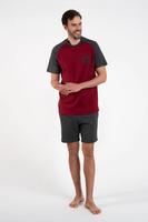 ITALIAN FASHION / PIŻAMA MĘSKA MORTEN KR.RĘKAW,KR.SPODNIE - www.anstel.pl