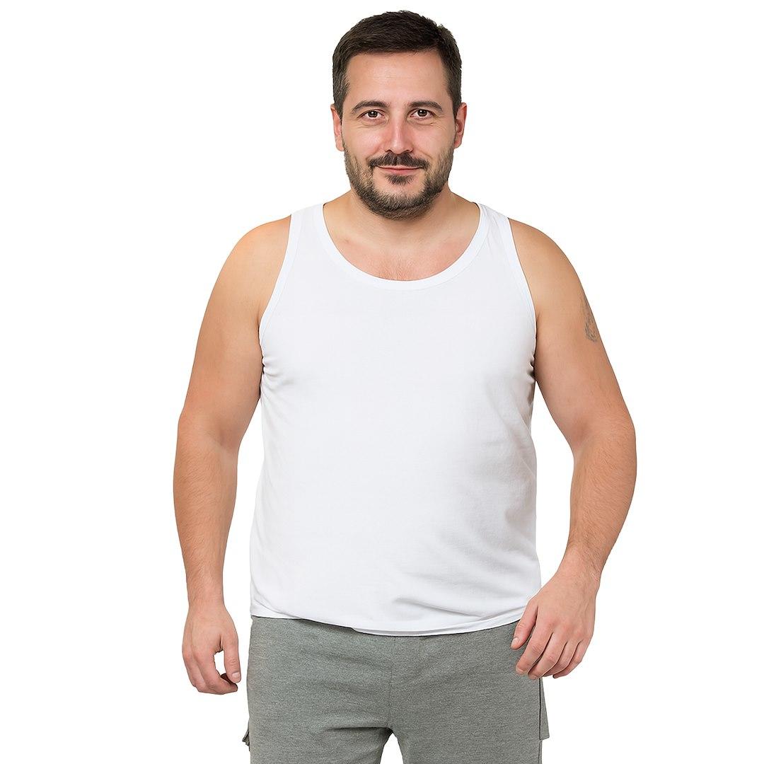 RAJ-POL / PODKOSZULKA MĘSKA NA RAMIĄCZKACH PLUS SIZE 715176 - www.anstel.pl