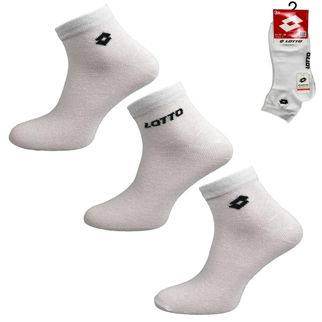 LOTTO / SKARPETY MĘSKIE LOTTO BIAŁE 3-PAK 072272, 072289 - www.anstel.pl