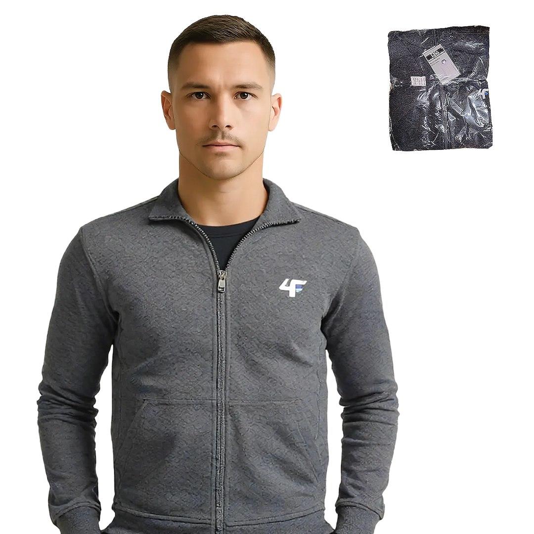 4F / BLUZA MĘSKA OCIEPLANA BEZ KAPTURA 760435 - www.anstel.pl
