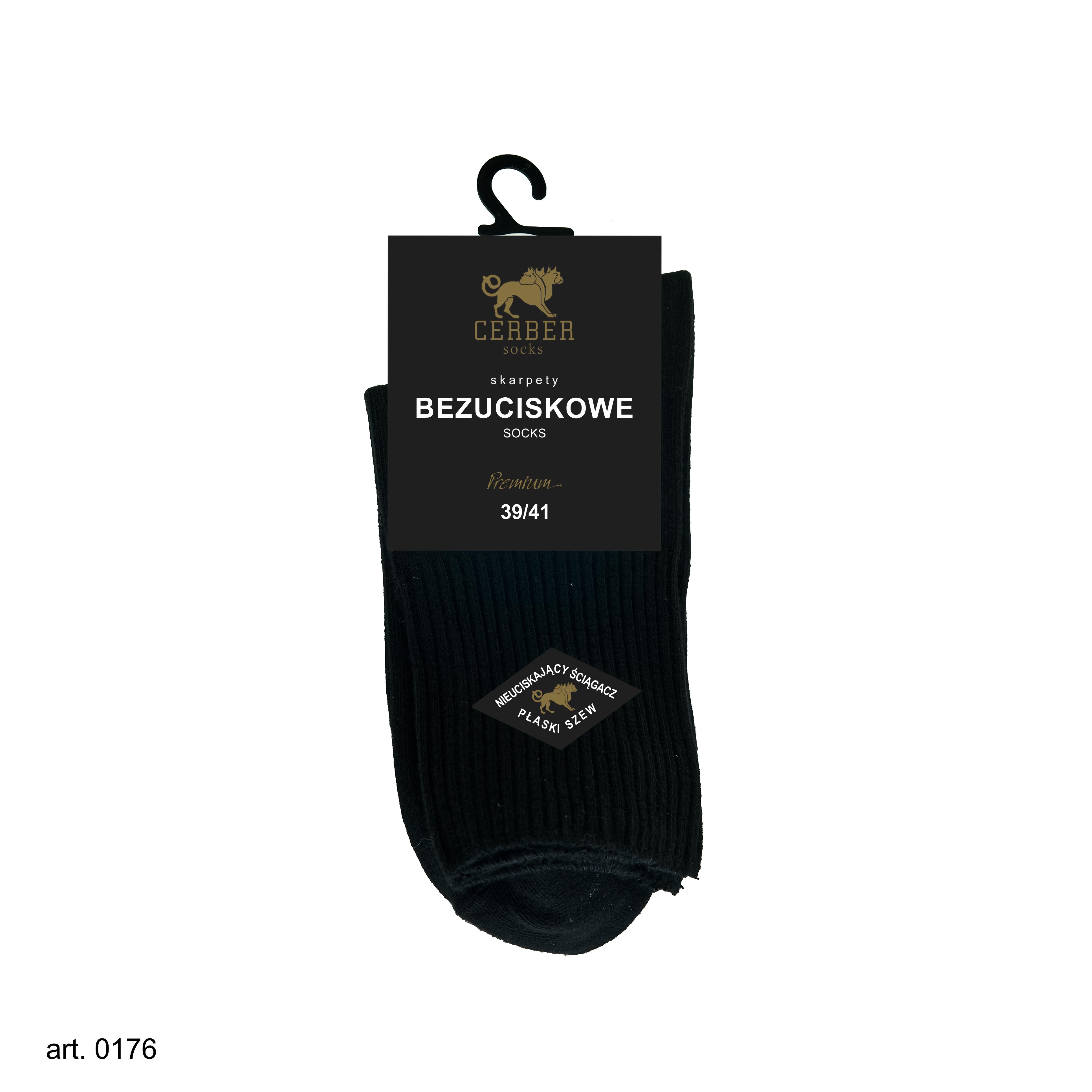 CERBER / SKARPETY MĘSKIE BEZUCISKOWE SOCKS MES 0176 - www.anstel.pl