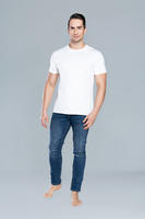 ITALIAN FASHION / KOSZULKA MĘSKA IKAR KRÓTKI RĘKAW - DEKOLT OKRĄGŁY - www.anstel.pl