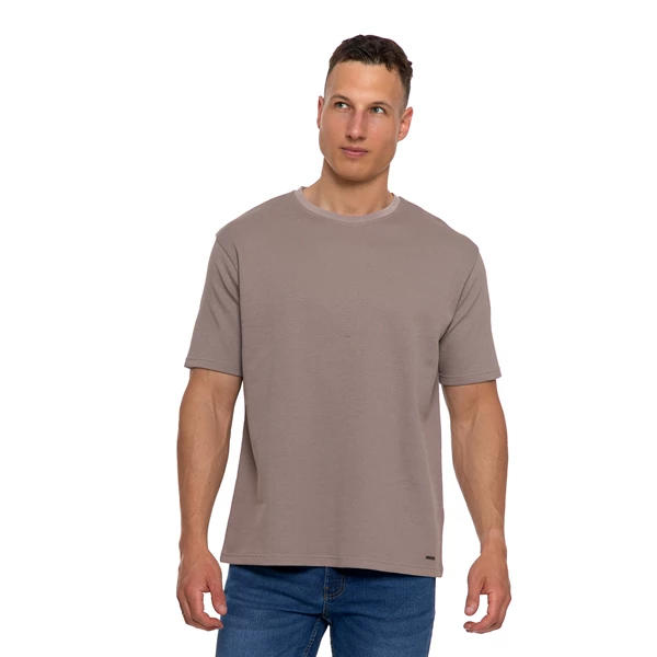 MORAJ / T-SHIRT MĘSKI KLASYCZNY BAWEŁNIANY PREMIUM OTS3000-001 - www.anstel.pl