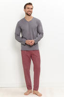 TARO / 3674 PIŻAMA MĘSKA DŁUGA RICARDO M-2XL - www.anstel.pl