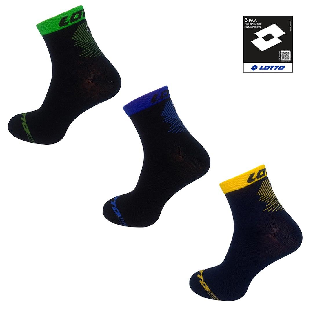 LOTTO / SKARPETY LOTTO BOB-8 MIX-1 3-PAK 520148, 520087 - www.anstel.pl