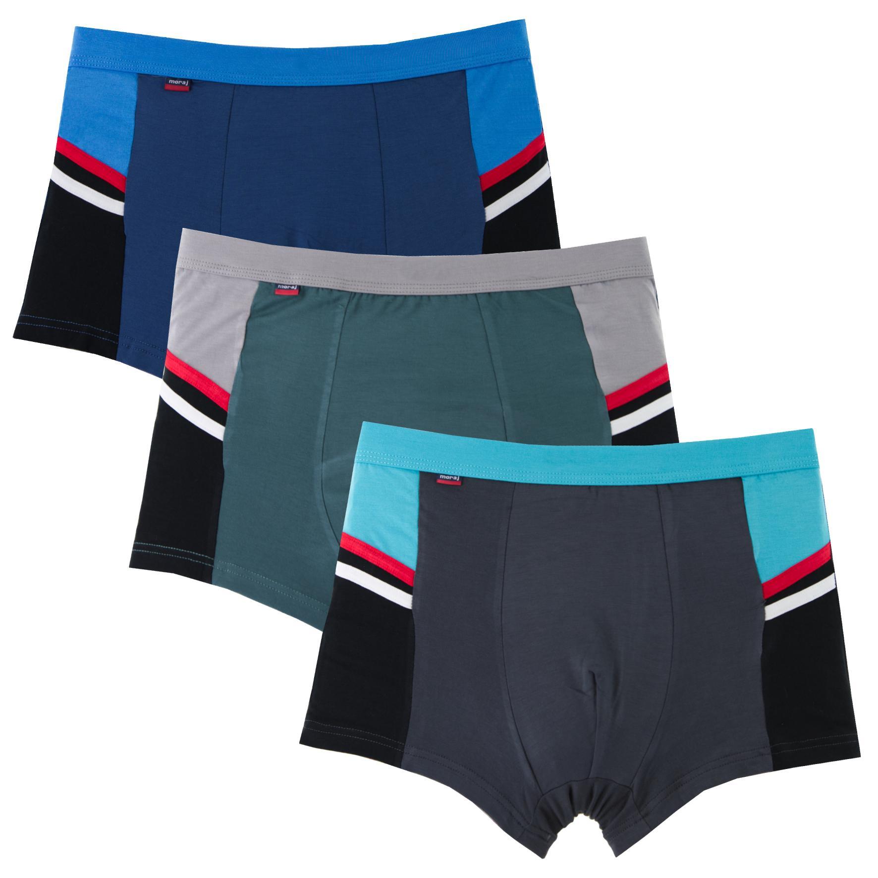 MORAJ / BOKSERKI MĘSKIE BAMBUSOWE BBX600-088 - www.anstel.pl