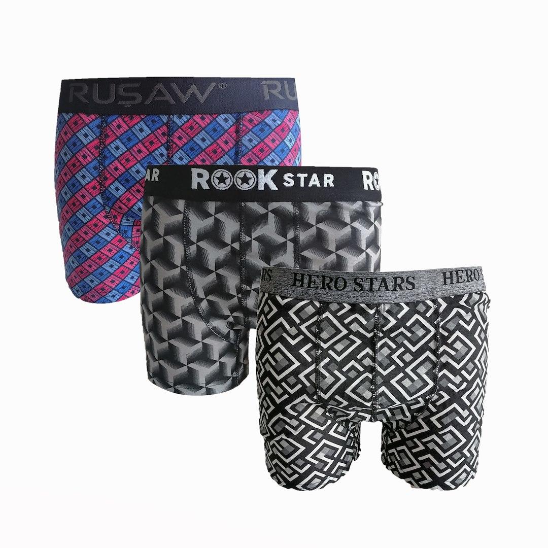 RAJ-POL / BOKSERKI MĘSKIE WZOROWANE PREMIUM 707362 - www.anstel.pl
