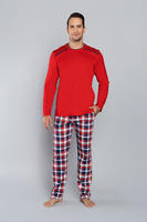 ITALIAN FASHION / PIŻAMA MĘSKA OLAND DŁUGI RĘKAW DŁUGIE SPODNIE - www.anstel.pl