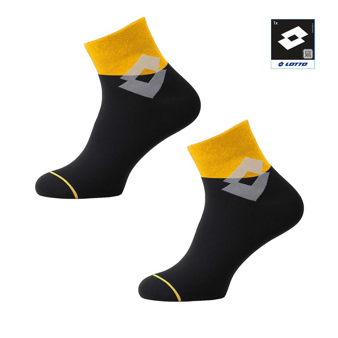 LOTTO / SKARPETY LOTTO DRIFTING CZARNY-POMARAŃCZ 1-PAK 490571, 490632 - www.anstel.pl