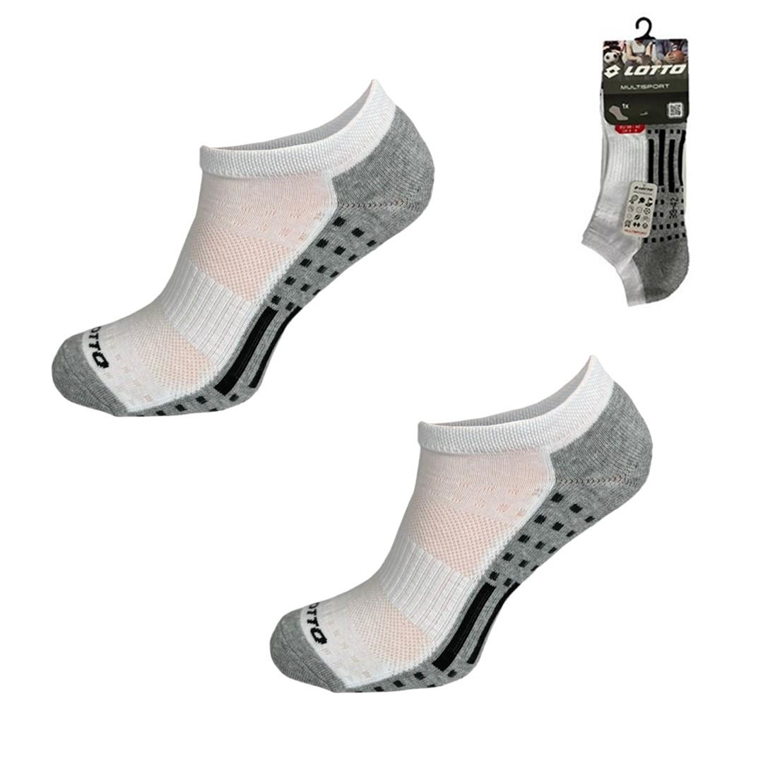 LOTTO / STOPKI MĘSKIE LOTTO BIAŁY TIGER 39/42 1-PAK 279183 - www.anstel.pl